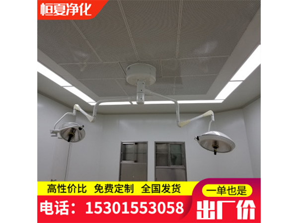 醫(yī)院手術(shù)室層流天花百級(jí)千級(jí)萬級(jí)專業(yè)潔凈送風(fēng)天花凈化層流罩訂做