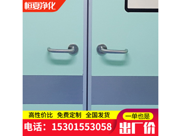 直銷潔凈室電動自動腳感應通道門走廊雙開門門機訂制自動門平開門